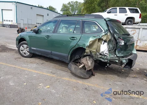 2011 Subaru Outback 2.5I z USA, uszkodzony, nr VIN 4S4BRCACXB3380678